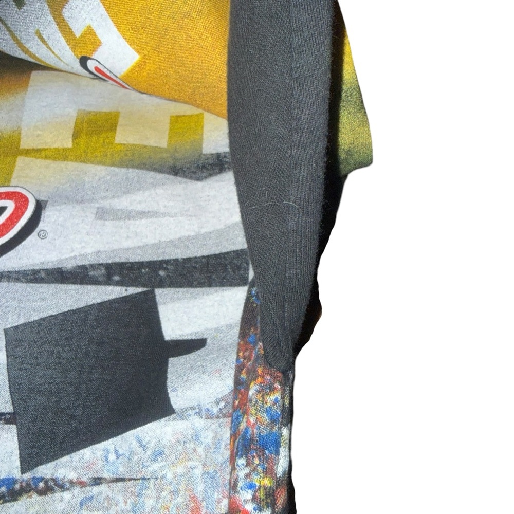 Dale Earnhardt Tough Competitor all over print tshirt Chase Authentics Large vtg - Picture 6 of 11